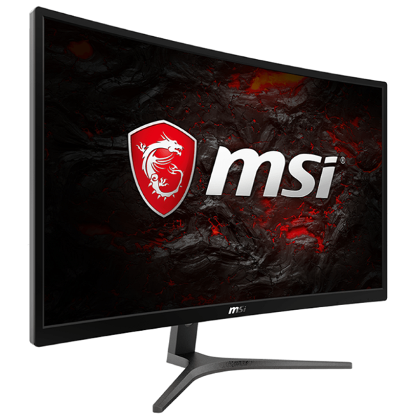 მონიტორი MSI G241VC Optix, 23.6", Curved Monitor, FHD, VA, HDMI, VGA, Black