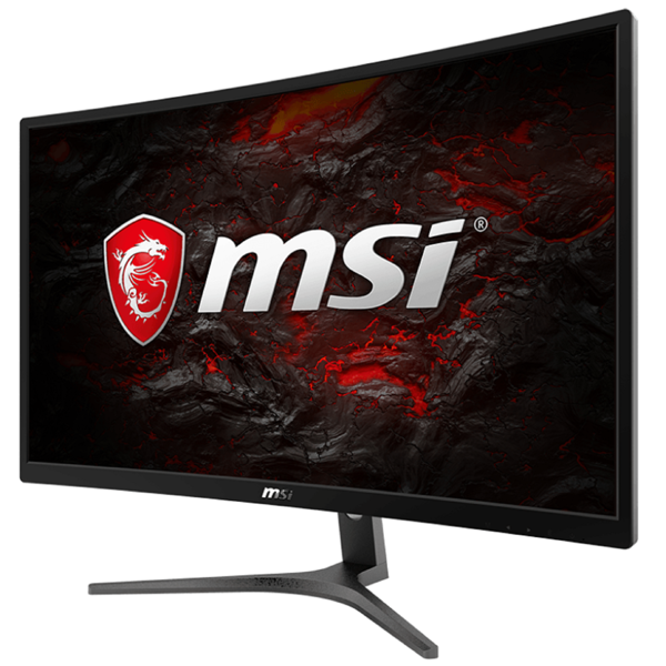 მონიტორი MSI G241VC Optix, 23.6", Curved Monitor, FHD, VA, HDMI, VGA, Black