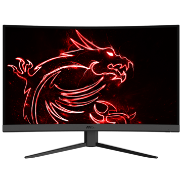 მონიტორი MSI G24C4 Optix, 23.6", Curved Monitor, FHD, VA, HDMI, DP, Black