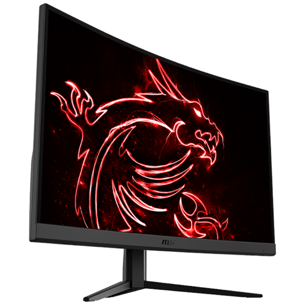 მონიტორი MSI G24C4 Optix, 23.6", Curved Monitor, FHD, VA, HDMI, DP, Black