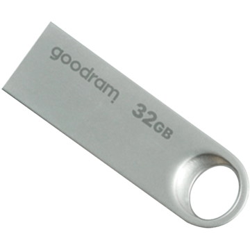 USB ფლეშ მეხსიერება GoodRam UNO3-0320S0R11, 32GB, USB 3.2, Silver