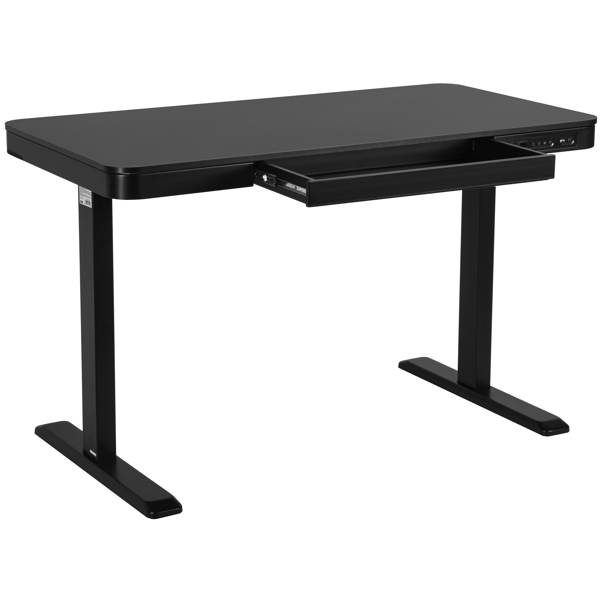 კომპიუტერის მაგიდა 2E 2E-CE218B-MOTORIZED,  Computer desk, Black