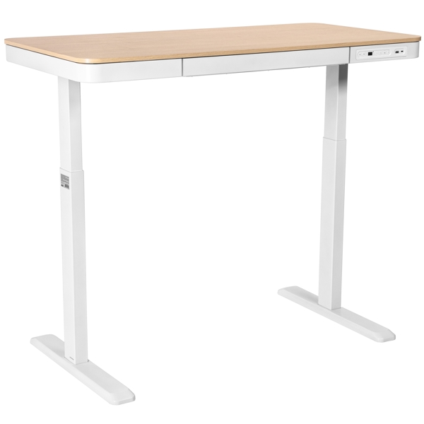 კომპიუტერის მაგიდა 2E 2E-CE218D-MOTORIZED, Computer desk, Beige