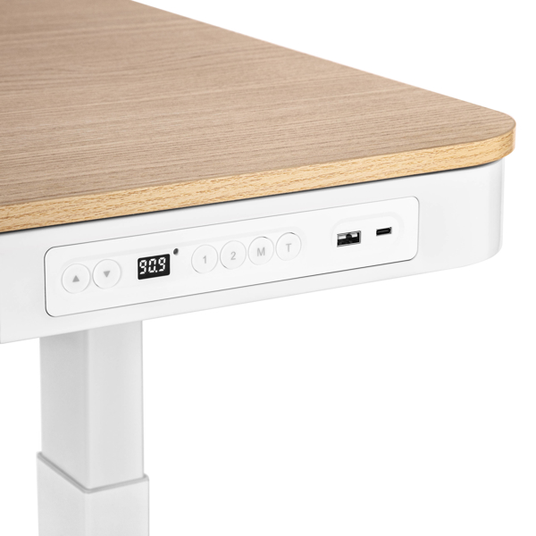 კომპიუტერის მაგიდა 2E 2E-CE218D-MOTORIZED, Computer desk, Beige