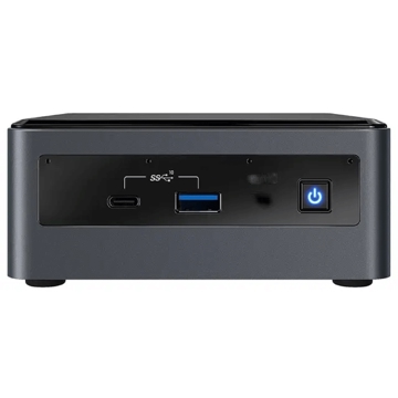 Mini PC Intel BXNUC10I7FNHN2 NUC, i7-10710U, Integrated, Black