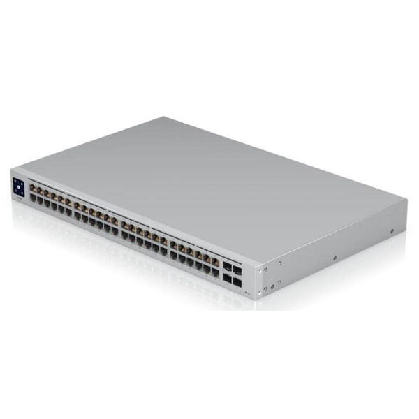 სვიჩი Ubiquiti USW-48-POE, 48-Port Gigabit, PoE+Switch, Silver