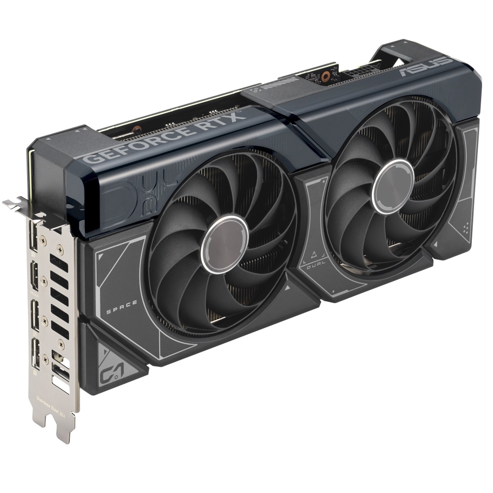 Asus 90YV0KF3-M0NA00 SUPER OC, Dual GeForce 4070Ti, 16GB, 256-bit, HDMI, DP, Black