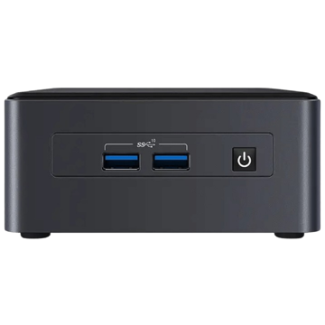 Mini PC Intel NUC11TNHI50000 Nuc 11 PRO KIT, i5-1135G7, Integrated, Black