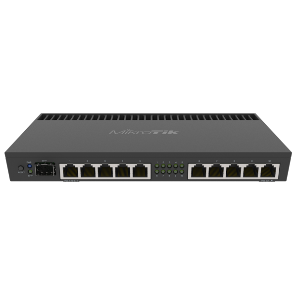 როუტერი MikroTik RB4011iGS+RM, Router, Black