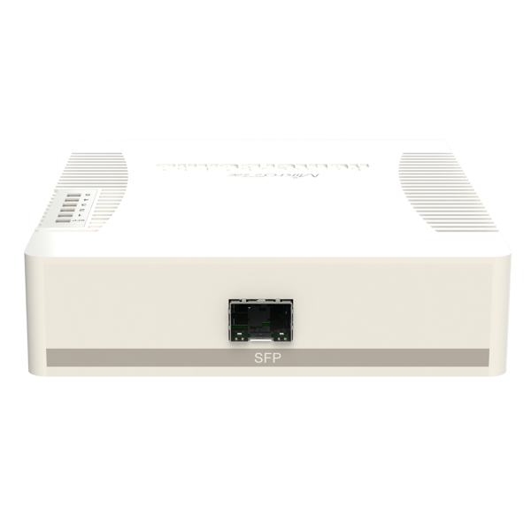 სვიჩი Mikrotik RB260GSP, 5-Port Gigabit, PoE+Switch, White