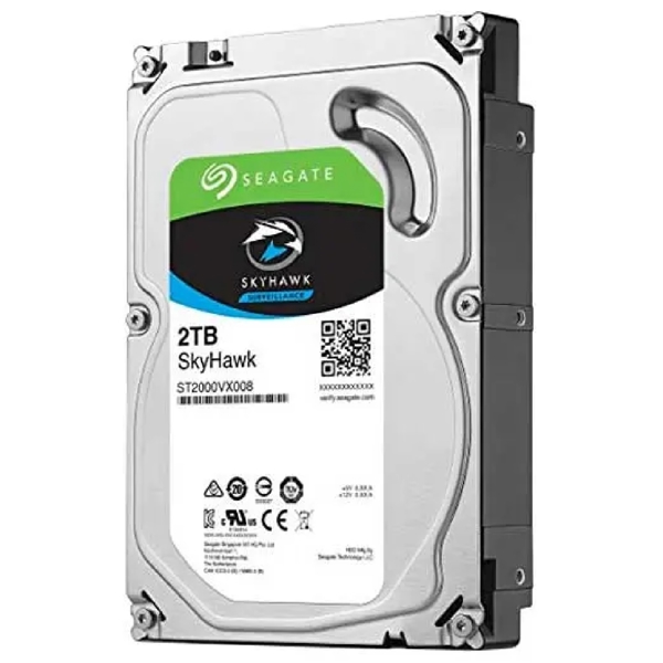 Seagate ST2000VX012 SkyHawk, 2TB, 3.5", Internal Hard Drive