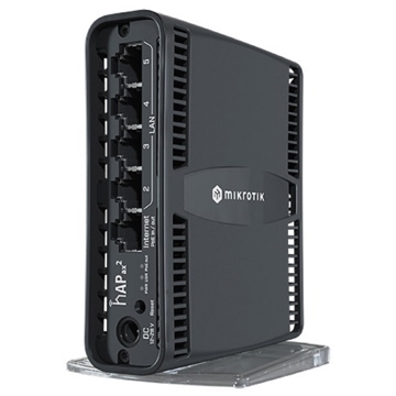 როუტერი MikroTik C52iG-5HaxD2HaxD-TC hAP ax², 1200Mbit/s, Router, Black