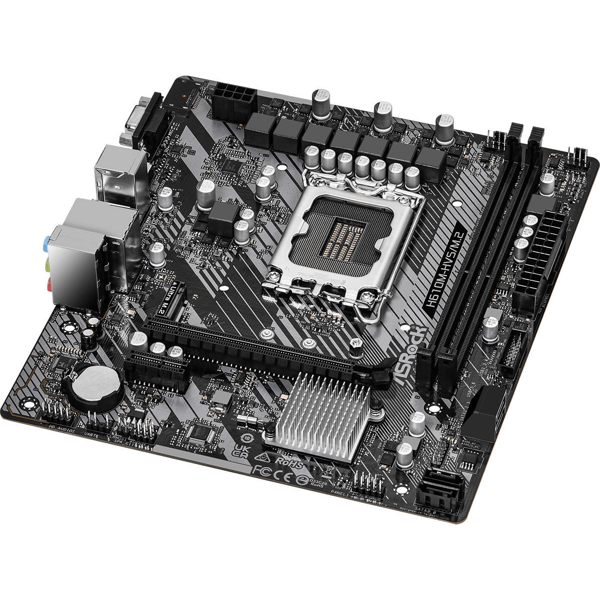 AsRock 90-MXBJJ0-A0UAYZ, LGA 1700, DDR4, DIMM, 64GB