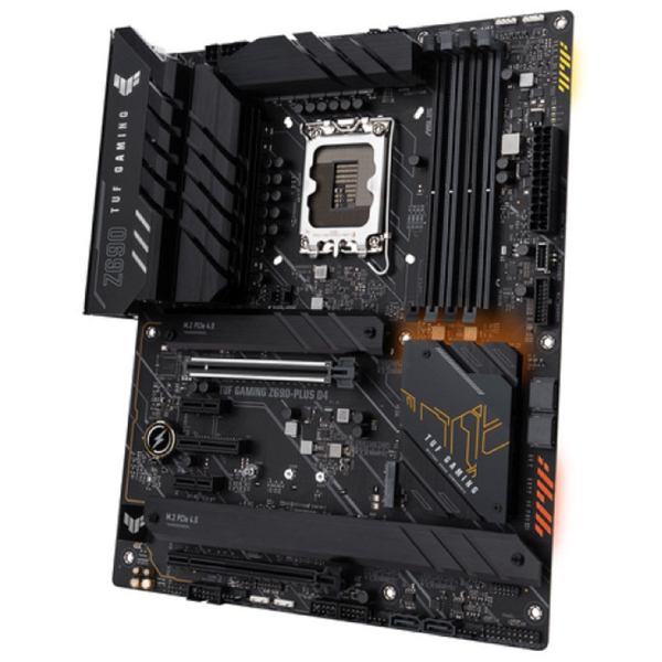 Asus TUF 90MB18U0-M0EAY0 Gaming Z690-Plus, LGA 1700, DDR4, DIMM, 128GB