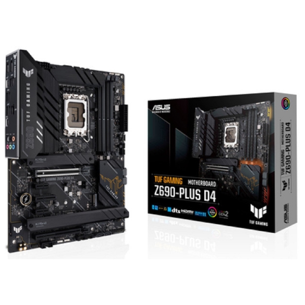 Asus TUF 90MB18U0-M0EAY0 Gaming Z690-Plus, LGA 1700, DDR4, DIMM, 128GB