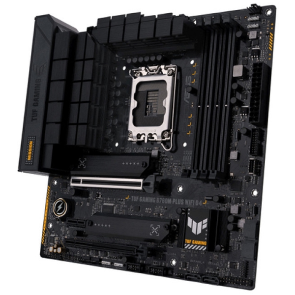 Asus TUF 90MB1DG0-M0EAY0 Gaming B760M-Plus, LGA 1700, DDR4, DIMM, 128 GB