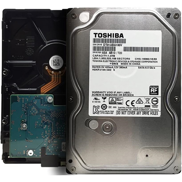 მყარი დისკი Toshiba DT01ABA100V, 1TB, 3.5", Internal Hard Drive