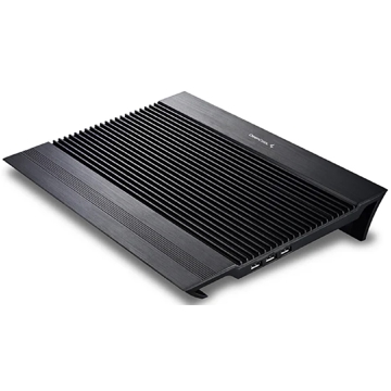 DeepCool N8 Black, Laptop Cooling Stand, Black