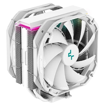 ქულერი DeepCool AS500 PLUS WH, 140mm, 1200RPM, Cooler, White