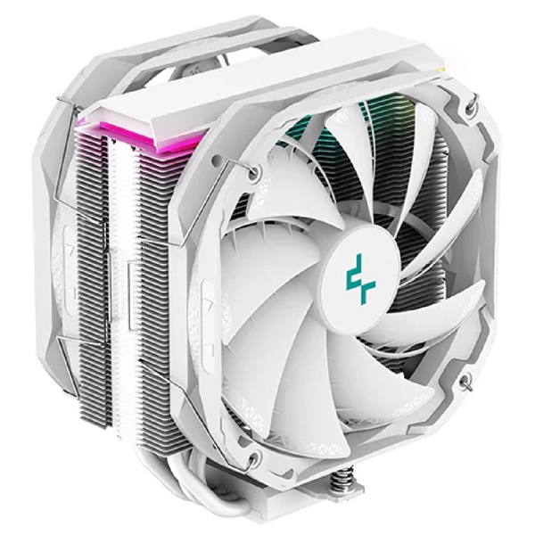 ქულერი DeepCool AS500 PLUS WH, 140mm, 1200RPM, Cooler, White