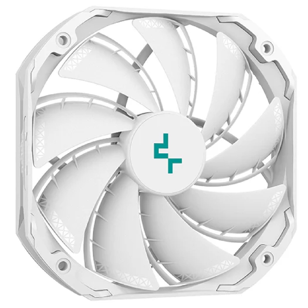 ქულერი DeepCool AS500 PLUS WH, 140mm, 1200RPM, Cooler, White