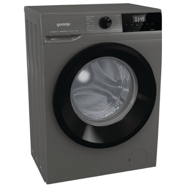 Gorenje W3NHEI74SAS, A, 7KG, 1400Rpm, 76Db, Washing Machine, Gray