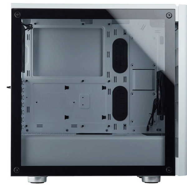 Corsair CC-9011133-WW Carbide 275R, Computer Case, MidT, MicroATX, Mini-ITX, 2xUSB 3.0, 2x3.5mm, White
