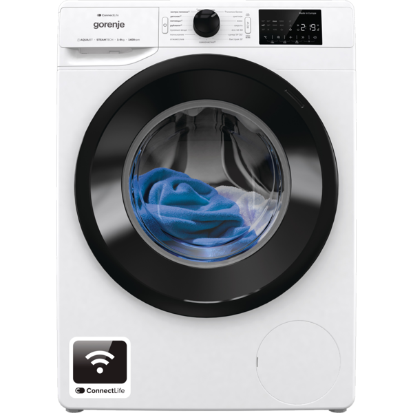 Gorenje WPNEI94A1SWIFI/C, 9KG, A+++, 1400Rpm, 74Db, Washing Machine, White