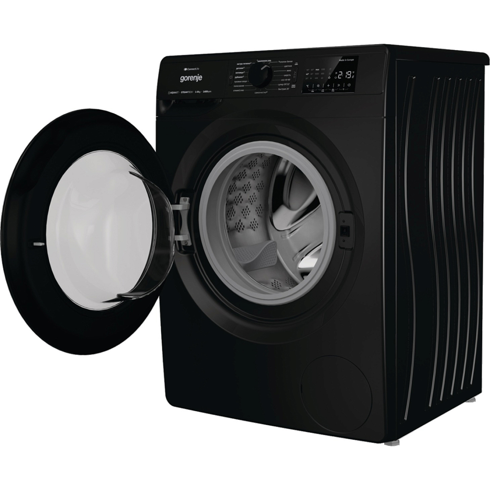სარეცხი მანქანა Gorenje WPNEI94A1SWIFI/BC, 9KG, A+++, 1400Rpm, 74Db, Washing Machine, Black