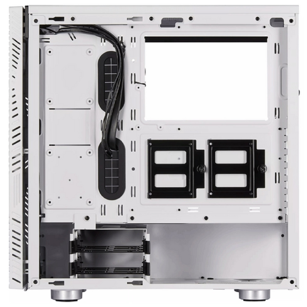 Corsair CC-9011182- WW, Computer Case, ATX, Mini-ITX, MicroATX, USB3.1x2, 3.5mm, White