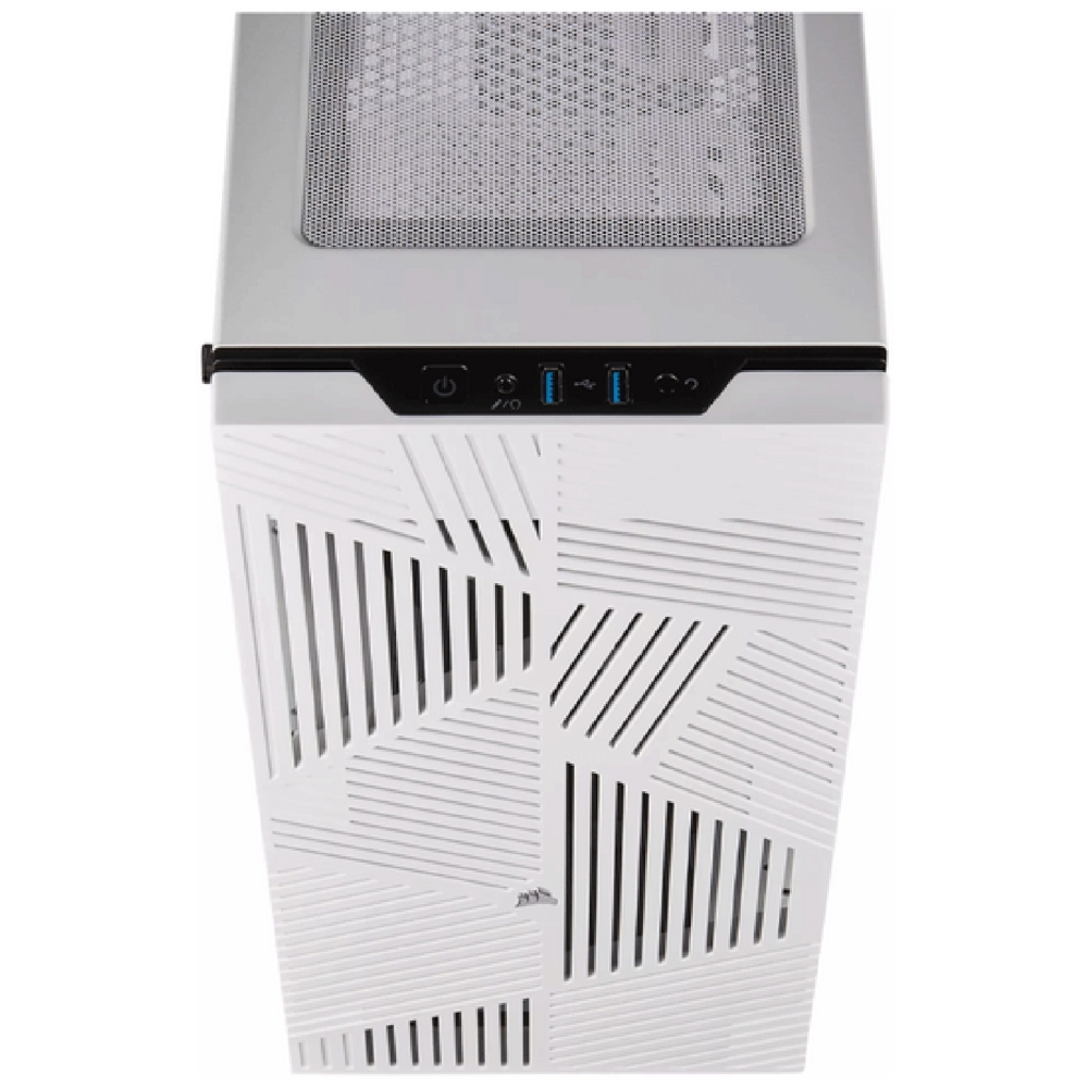 Corsair CC-9011182- WW, Computer Case, ATX, Mini-ITX, MicroATX, USB3.1x2, 3.5mm, White