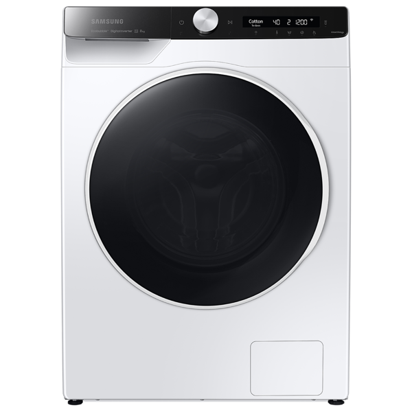 Samsung WW80AG6L28WELP, 8Kg, A+++, 1200Rpm, 75Db, Washing Machine, White