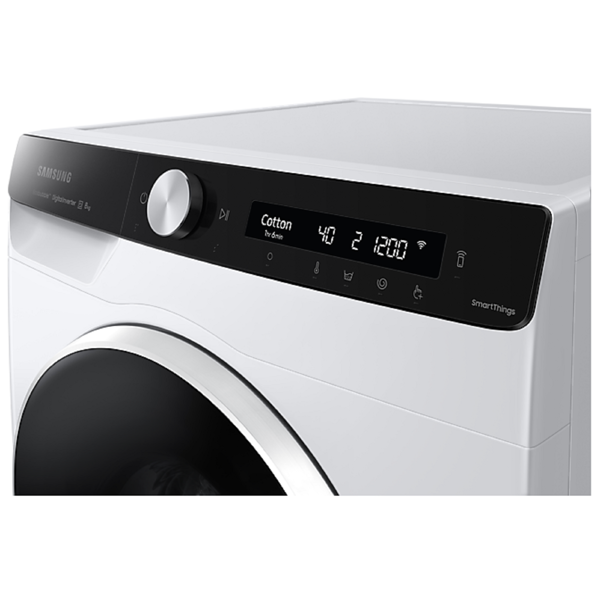 Samsung WW80AG6L28WELP, 8Kg, A+++, 1200Rpm, 75Db, Washing Machine, White