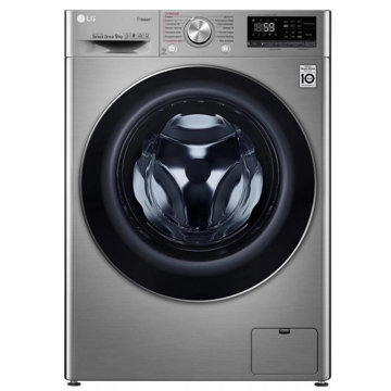 სარეცხი მანქანა LG F4V5VYL2P.APTPMER, 9KG, A, 1400Rpm, 74Dba, Washing Machine, Silver