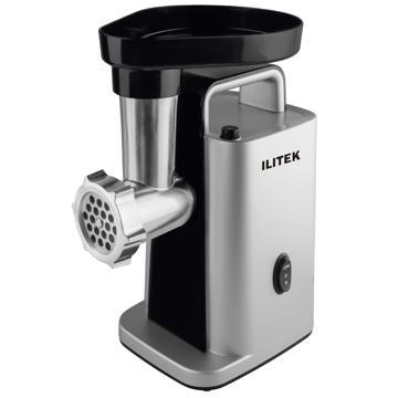 ხორცსაკეპი Ilitek IL 3005, 2200W, Meat Grinder, Silver/Black