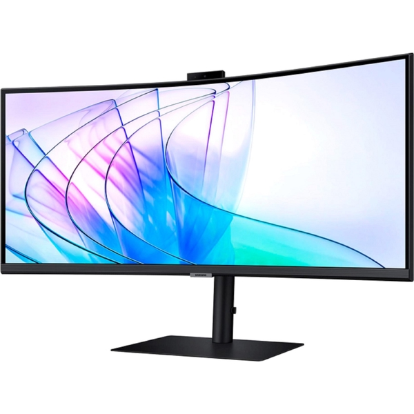 Samsung LS34C650VAIXCI ViewFinity S6 Ultra, 34", Curved Monitor, UWQHD, VA, HDMI, Type-C, LAN, DP, Black