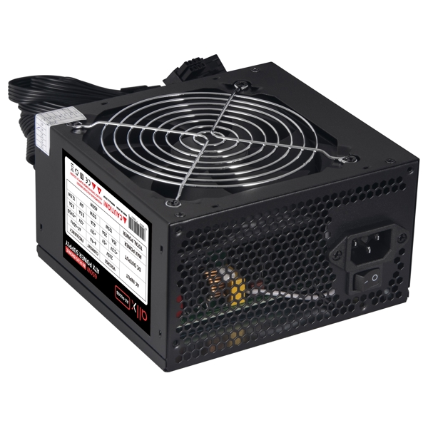 ALLX AX-P650B, 650W, 80 Plus Bronze, Power Supply, Black