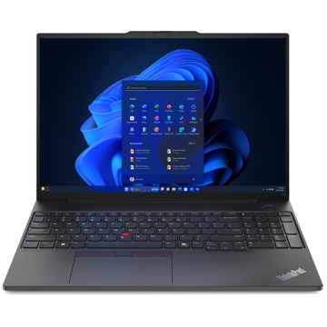 Lenovo 21MA005ERT ThinkPad E16 Gen 2, 16", Ultra 5-125U, 16GB, 512GB SSD, Integrated, Graphite Black