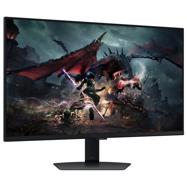 მონიტორი Samsung LS32DG502EIXCI Odyssey G5, 32", Monitor, QHD, IPS, HDMI, DP, Black