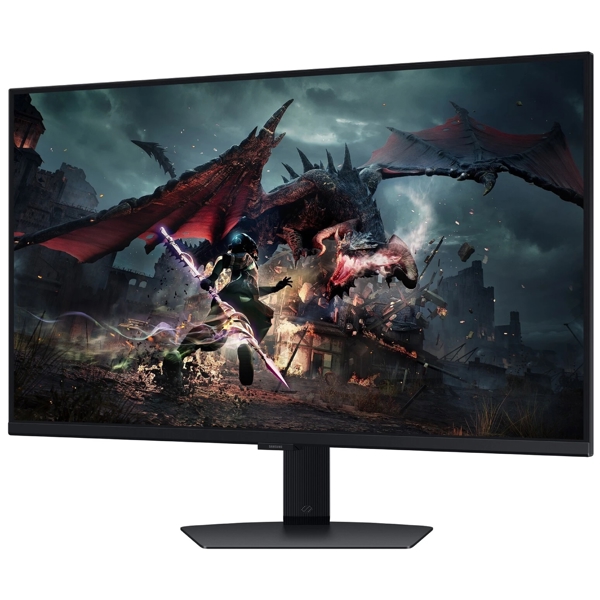 მონიტორი Samsung LS32DG502EIXCI Odyssey G5, 32", Monitor, QHD, IPS, HDMI, DP, Black