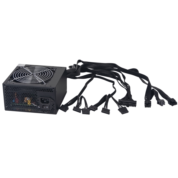 ALLX AX-P500, 500W, Power Supply, Black