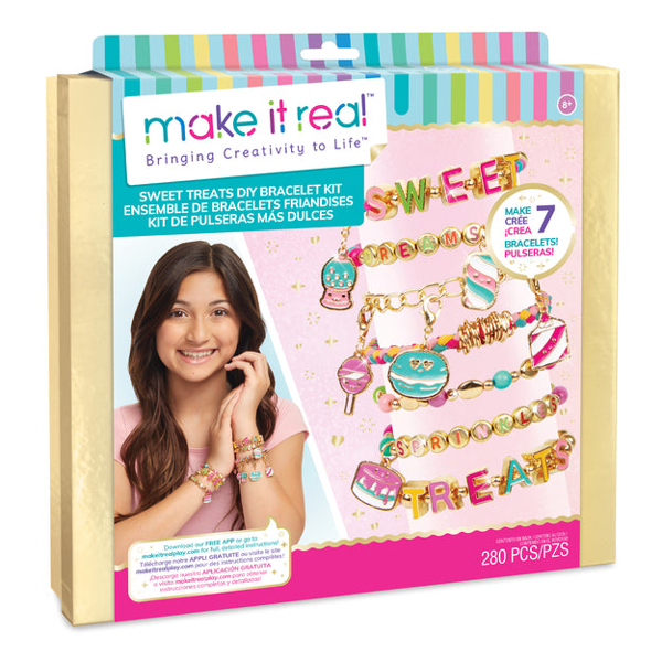 Make It Real 1728MR, Sweet Treats DIY Bracelets