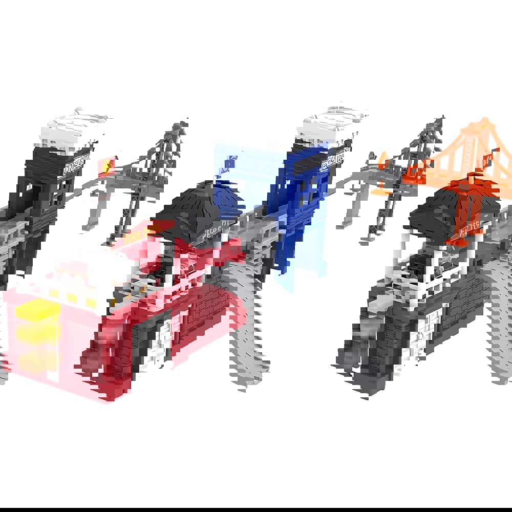 სათამაშო ნაკრები Driven WH1136Z, Build-A-City Mega Set