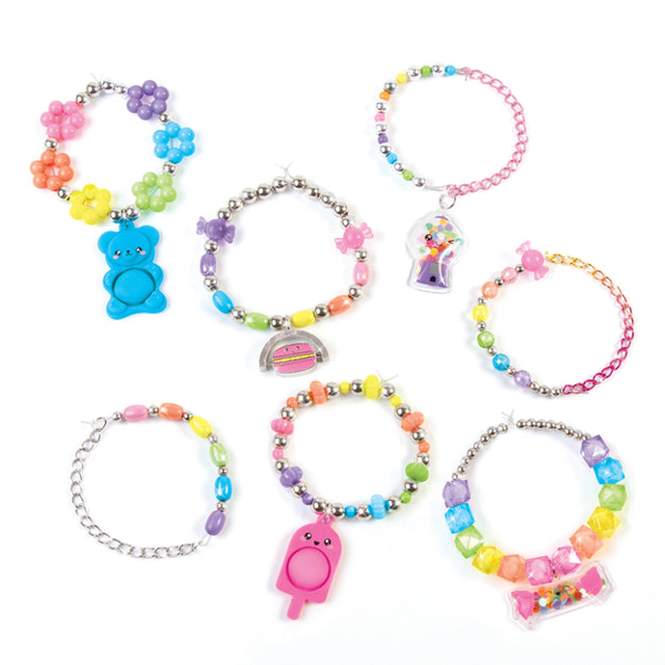 Make It Real 1328MR, Pop! Shake! Twist! DIY Bracelet Kit