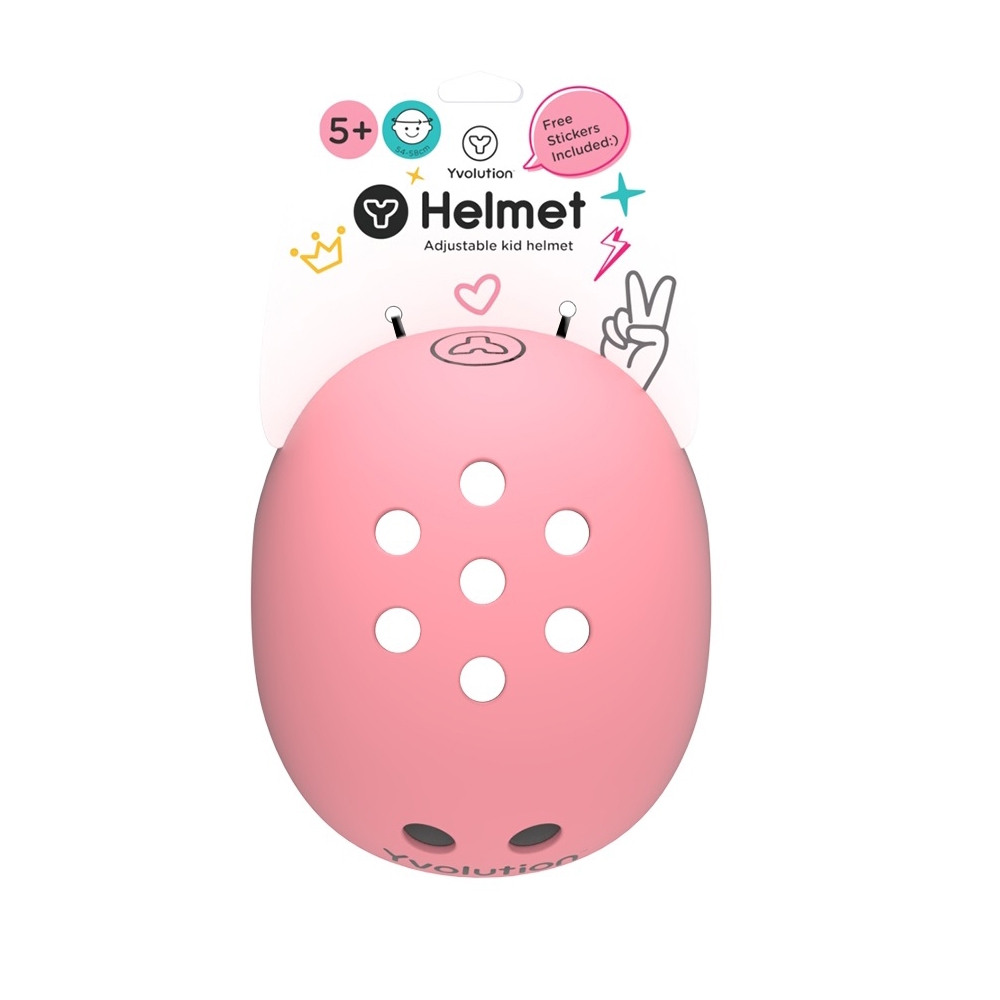 Yvolution YA21P9, S, Helmet, Pink
