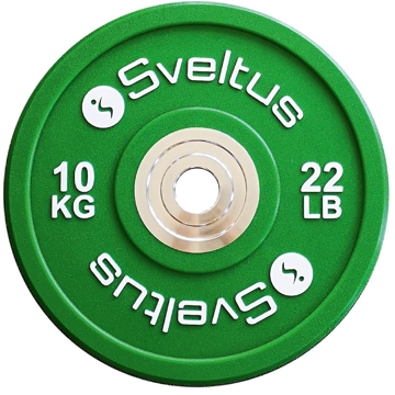 ოლიმპიური დისკი Sveltus 1636, 10Kg, Green