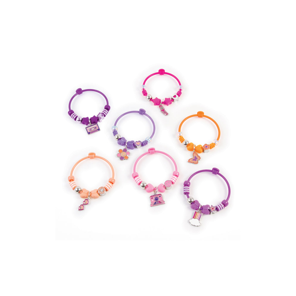 Make It Real 1329MR, DIY Fashion Beaded Bangle Bracelets