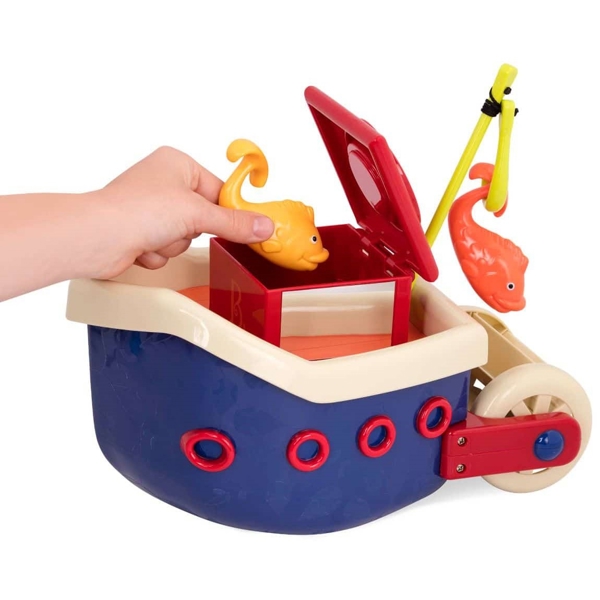 სათამაშო გემი Btoys BX2204Z FISH N SPLISH, BATH BOAT