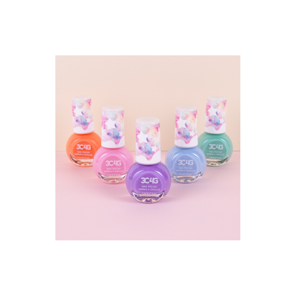 ფრჩხილების ლაქის ნაკრები Make It Real 10009MR 3C4G, Pastel Dreams Nail Polish