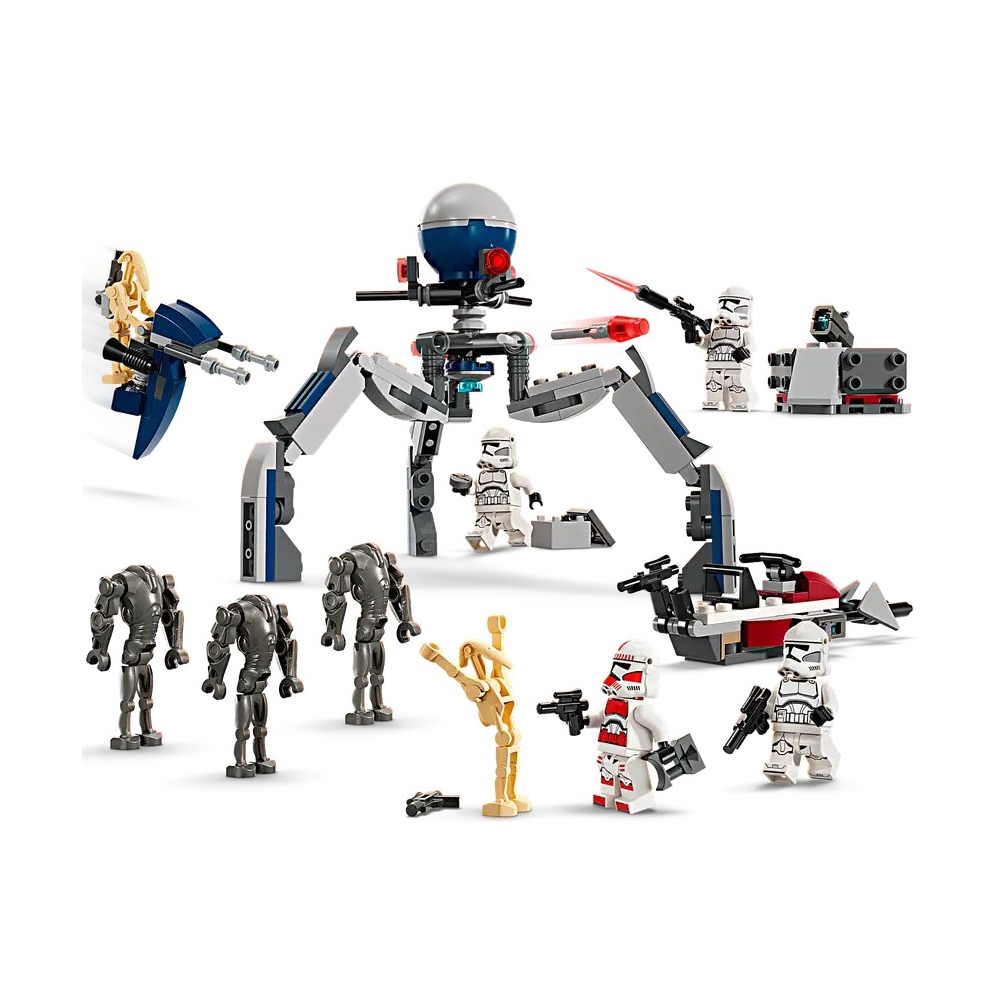 Lego 75372, Star Wars Clones-infantry and Battle droid. Combat kit